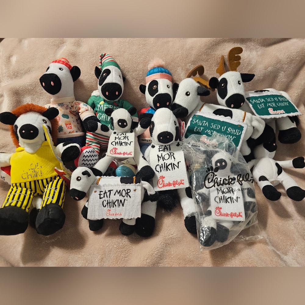 Chick-fil-A Cow Plushes